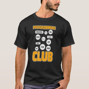 Camiseta Clube de Programador Desenvolvedor de Software Pro