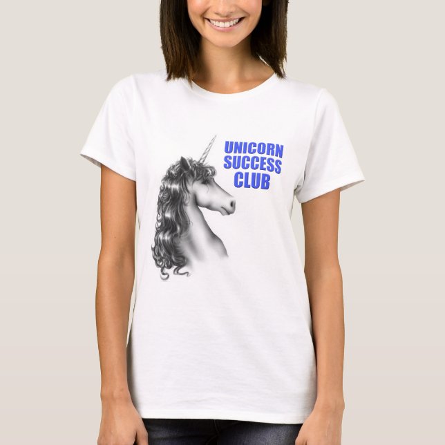Camiseta clube de sucesso do Unicorn (Frente)