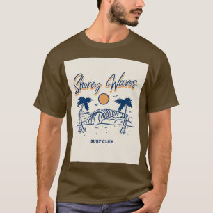 Camiseta Clube de surf de ondas curtas