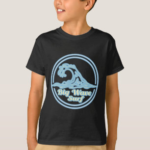 Camiseta Clube de Surf de Ondas Grandes Belharra, Gráfico d