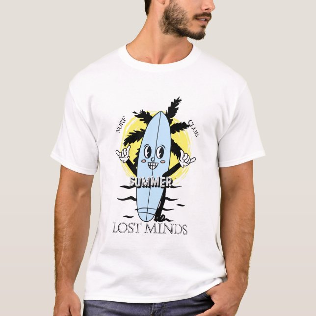 Camiseta Clube de surf de verão (Frente)