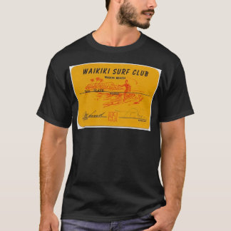 Camiseta clube de surf de waikiki