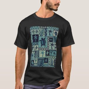Camiseta Clube de Surf, Surf, Praia Tropical, Tartarugas, V