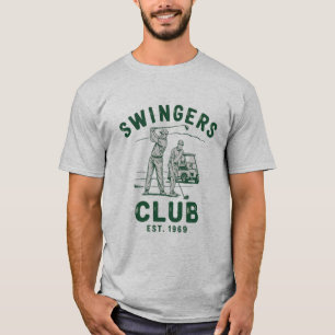 Camiseta Clube de Swingueiros Engraçado Sarcástico Golfe Go