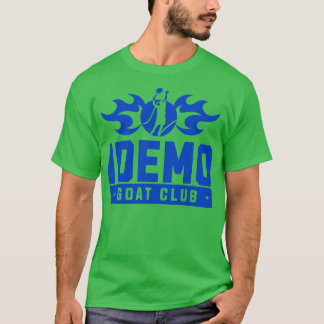 Camiseta Clube de tênis Idemo goat fã design