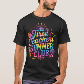 Camiseta Clube de Verão de Professores Cansados Professor D