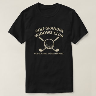 Camiseta Clube de Viúvas da Avó de Golfe Presente Divertido