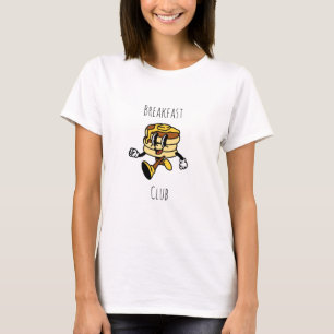 Camiseta Clube do Café da Manhã Feliz Pancakes Hoodie