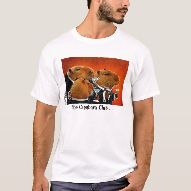 Camiseta Clube do Capybara (Frente)