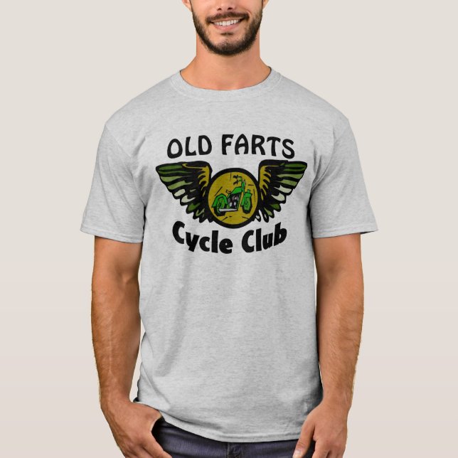 Camiseta Clube do Ciclo das VELHAS FARTES (Frente)