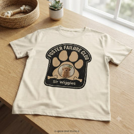 Camiseta Clube do Coração de Garra da Falha de Adoção Gráfi