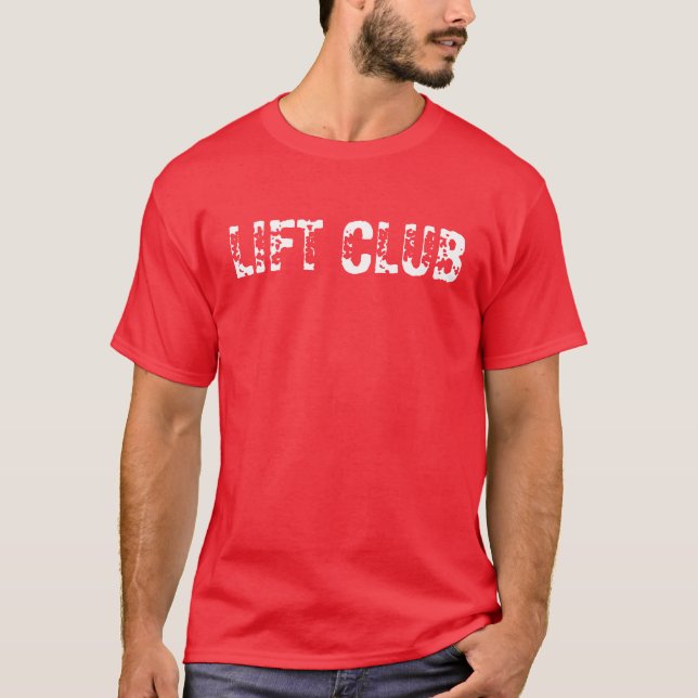 Camiseta CLUBE do ELEVADOR - personalizado (Frente)