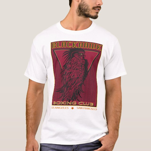 CAMISETA CLUBE DO ENCAIXOTAMENTO DE BLACKHAWK (Frente)