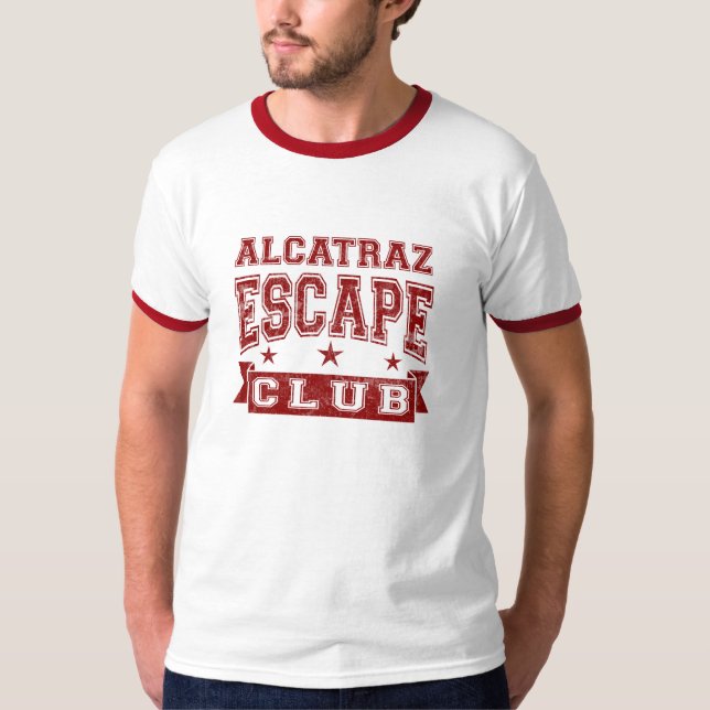 Camiseta Clube do escape de Alcatraz (Frente)