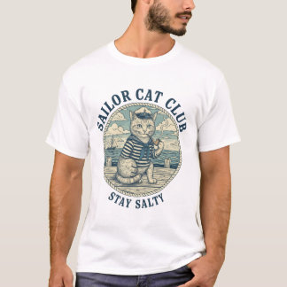 Camiseta Clube do Gato Marinheiro