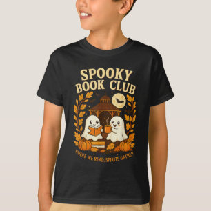 Camiseta Clube do Livro Assustador Leitura de Fantasma de H