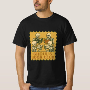 Camiseta Clube do Livro de Ghoul - Skeleton Reader T-Shirt