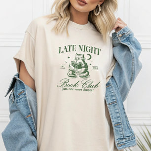 Camiseta Clube do Livro Noturno Tarde Só Mais Um Capítulo