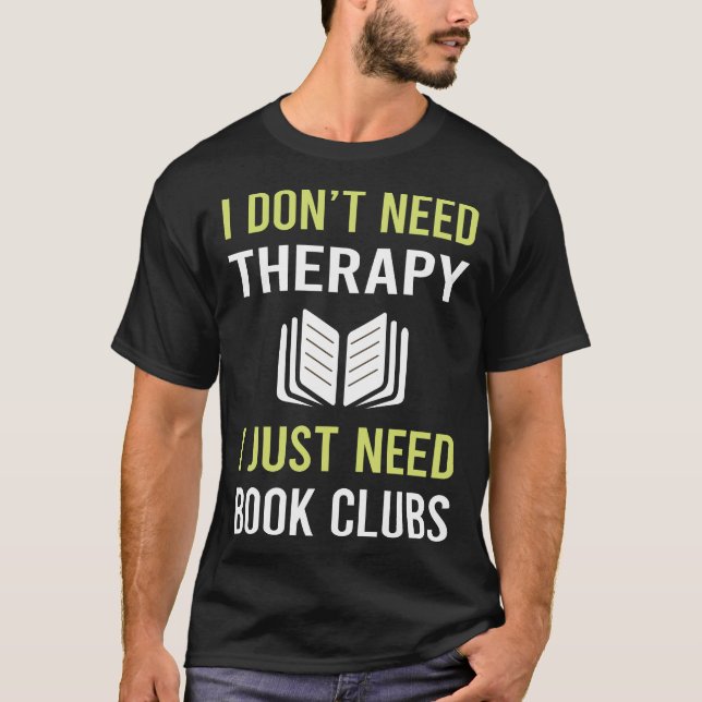 Camiseta Clube do livro terapêutico (Frente)