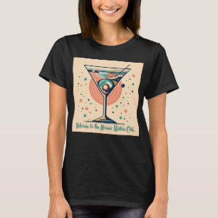 Camiseta Clube do Martini Atômico Retro Futurista Idade Esp