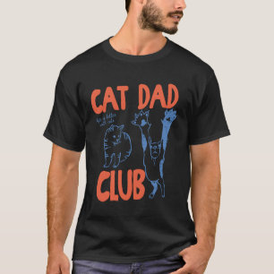 Camiseta Clube do Pai de Gato A Vida é Melhor com Gatos Dia