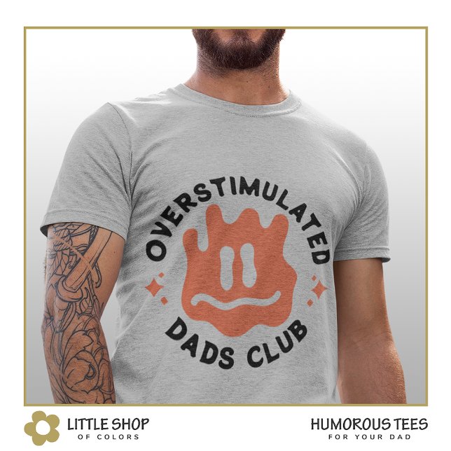 Camiseta Clube do Pai Superestimulado Dia dos Pais Personal (Criador carregado)