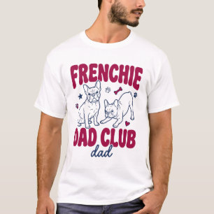 Camiseta Clube do Papai Frenchie Vintage - Cachorr