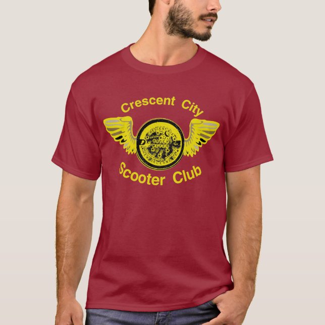 Camiseta Clube do patinete: Crescent City (Frente)