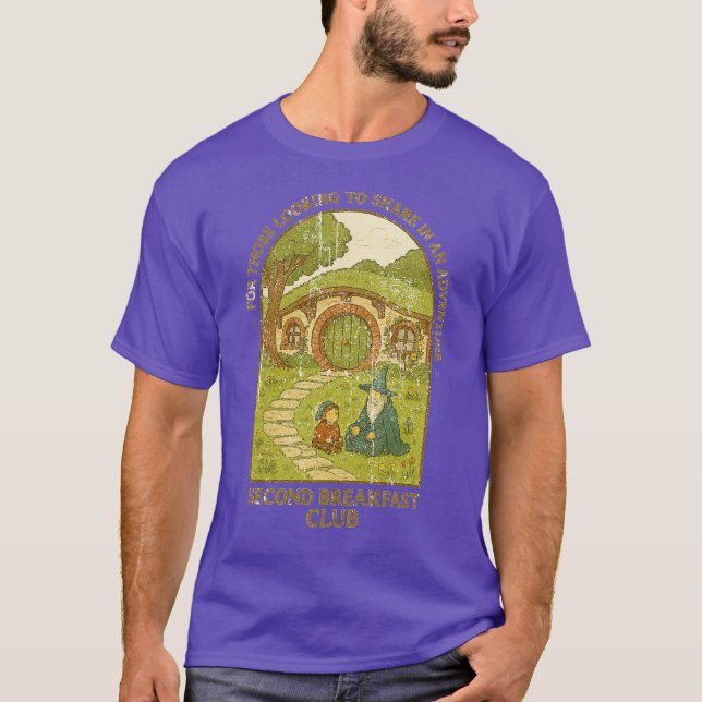 Camiseta Clube do Segundo Café da Manhã (Frente)