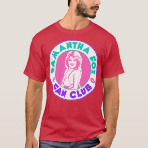 CAMISETA CLUBE DO VENTILADOR DO SAMANTHA FOX