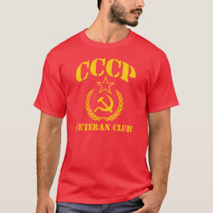 Camiseta Clube do veterano de CCCP