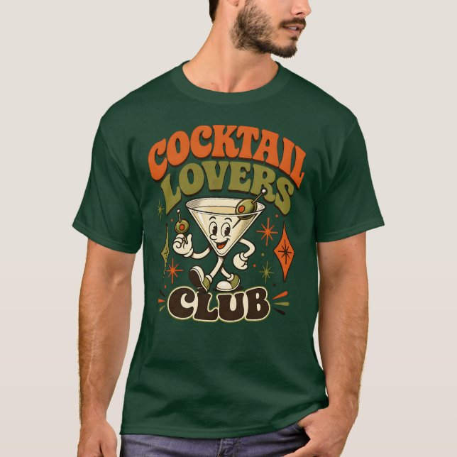 Camiseta Clube dos Amantes de Coquetel (Frente)