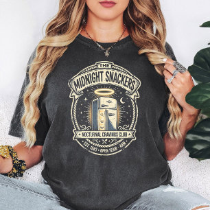 Camiseta Clube dos Comedores da Meia-Noite Design Retro de 