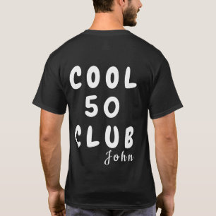 Camiseta Clube dos Frios 50 Presente de Aniversário com Nom