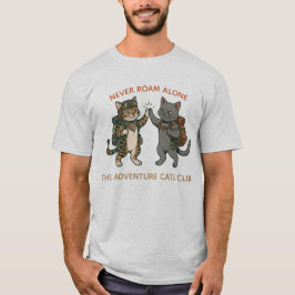 Camiseta Clube dos Gatos Aventureiros - Companheiros de Tri