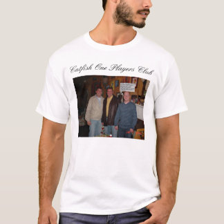 Camiseta Clube dos jogadores do peixe-gato um