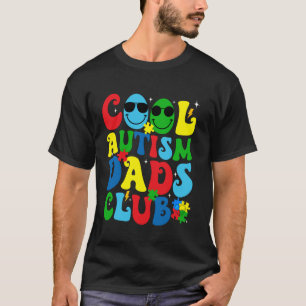Camiseta Clube dos Pais Geniais e Legais sobre Autismo Cons