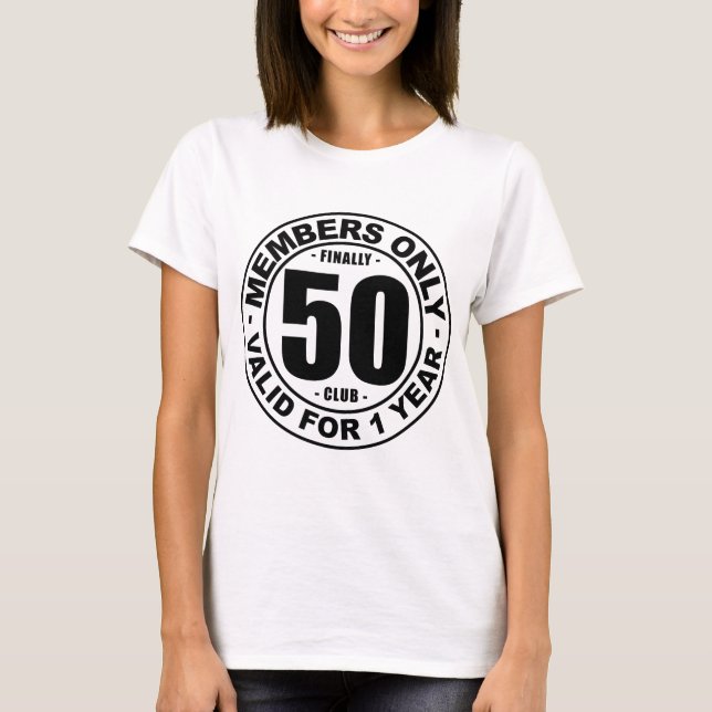 Camiseta Clube finalmente 50 (Frente)