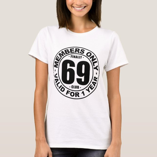 Camiseta Clube finalmente 69 (Frente)