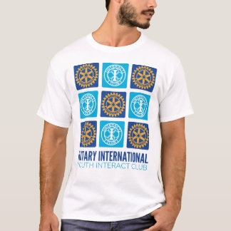 Camiseta Clube Interact da Juventude da Rotary Internaciona