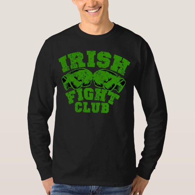 Camiseta Clube irlandês da luta (Frente)