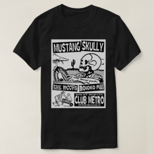 Camiseta Clube Metro T-Shirt (Mustang Skully)