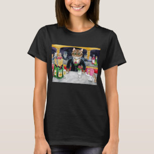 Camiseta Clube nocturno bonito de Paris da paródia de Mane