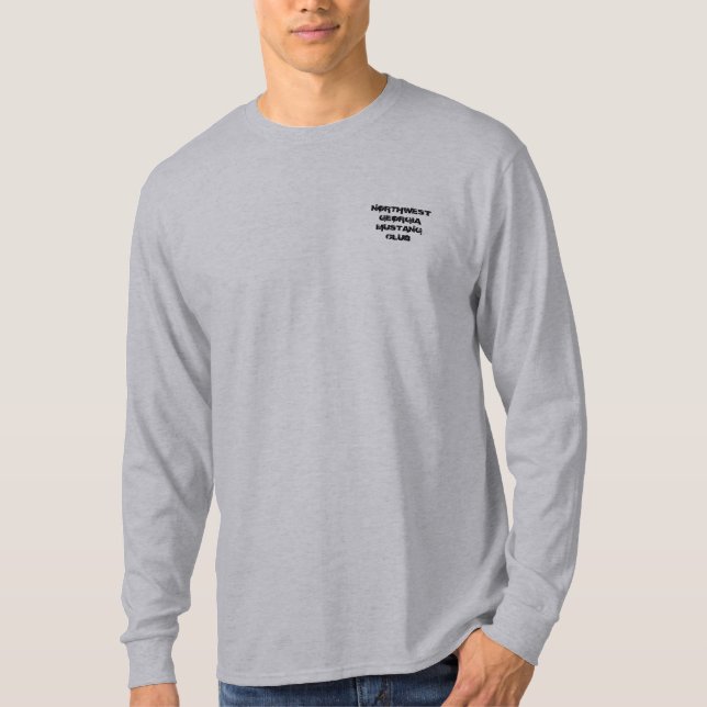 CAMISETA CLUBE NOROESTE DO MUSTANG DE GEÓRGIA (Frente)