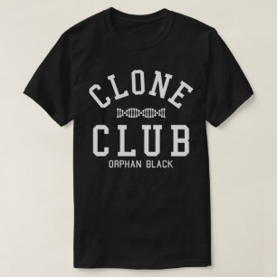 Camiseta Clube preto órfão do clone