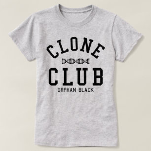 Camiseta Clube preto órfão do clone