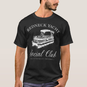 Camiseta Clube Social de Iate Redneck O Que Boia Seu Boa