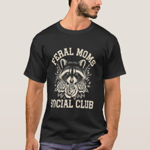 Camiseta Clube Social de Mães Ferozes Mãe Divertida na Moda