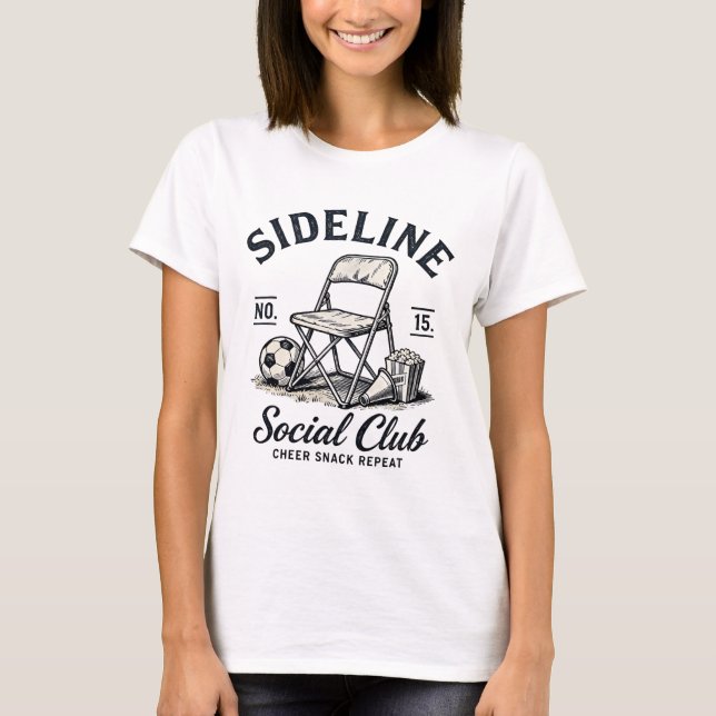 Camiseta Clube Social de Torcida Comida de Torcida Repetir  (Frente)