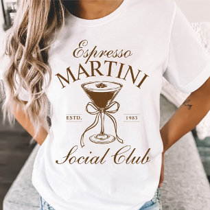 Camiseta Clube Social Espresso Martini Cocktail